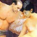 Berlusconi, Carfagna e Veronica Lario nudi o quasi. Foto dei quadri di Filippo Panseca