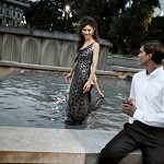 Calendario Campari 2010 con Olga Kurylenko: foto del backstage