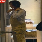 Gianna Nannini incinta per le strade di Londra. Foto su Chi