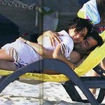 Ambra Angiolini e Francesco Renga in vacanza alle Maldive. Foto