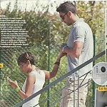Filippo Magnini fotografato insieme alla ex fidanzata. Foto