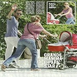 Francesco Facchinetti e Alessia Marcuzzi: prime foto con Mia