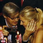 Vittorio Sgabri e la pornodiva a cena a lume di candela. Foto su Eva