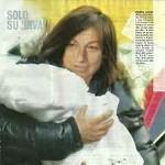 Gianna Nannini fotografata per la prima volta con la piccola Penelope. Foto su Diva e Donna